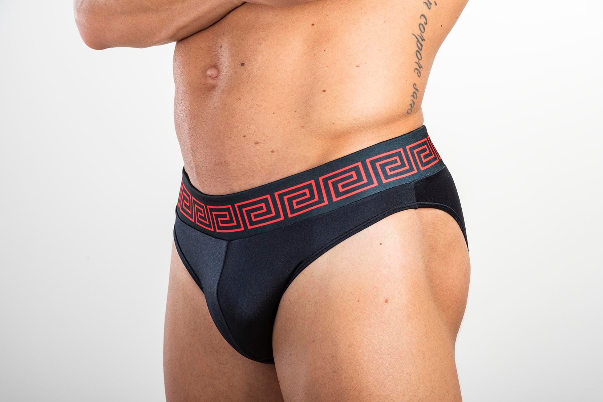 Black & Black Red - Swimming trunks