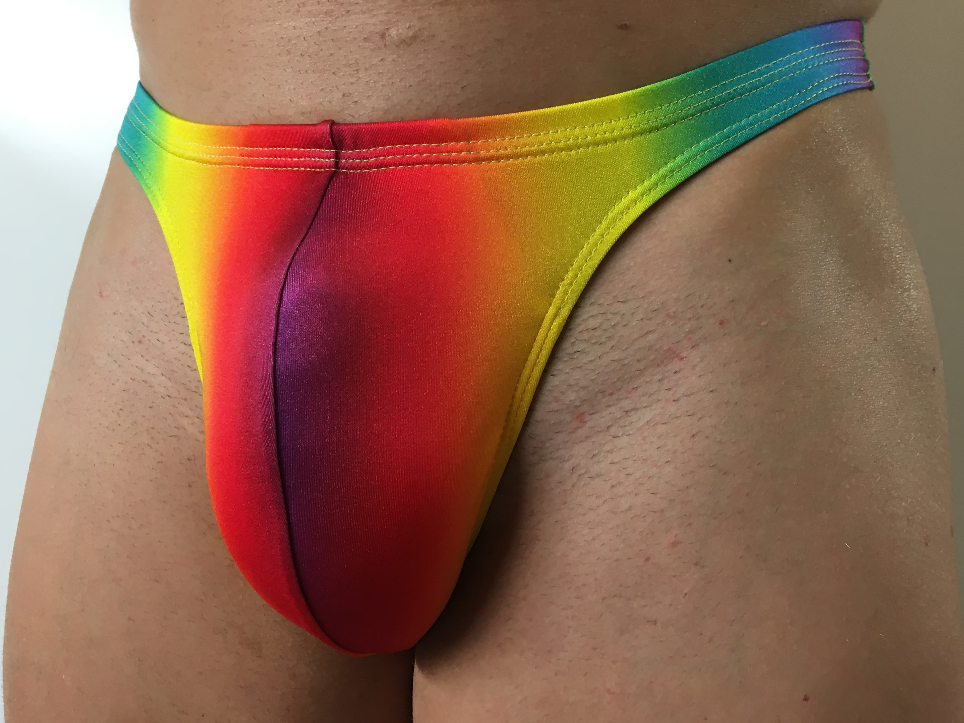 Rainbow - Thong-Swimming Trunks #11